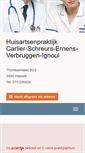 Mobile Screenshot of mijndokters.be
